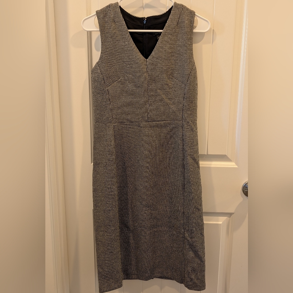 Elegant Black and White Women's Dress
